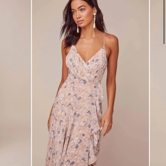 MOVING SALE | Women’s ASTR The Label Holland Floral Maxi Dress, size large - Picture 3 of 9